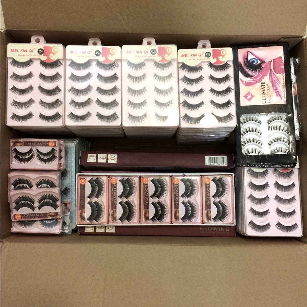Bulk false lashes assorted sizes